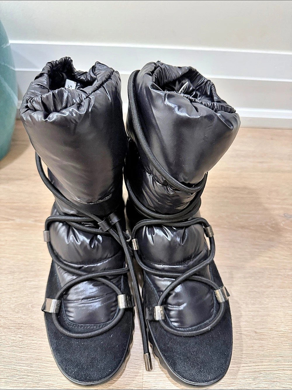Moncler Gaia Pocket Snow Boots Black EU 36.5